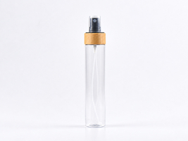 PET Röhrchen 100 ml – Zerstäuber Bambus